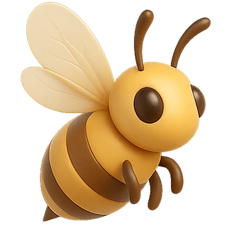 Decorative flying bee